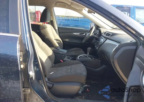 2016 Nissan Rogue Sv z USA, uszkodzony, nr VIN KNMAT2MV1GP734645